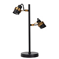Lampe de table Alberto 2xGU10 noire