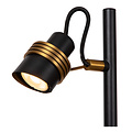 Lampe de table Alberto 2xGU10 noir