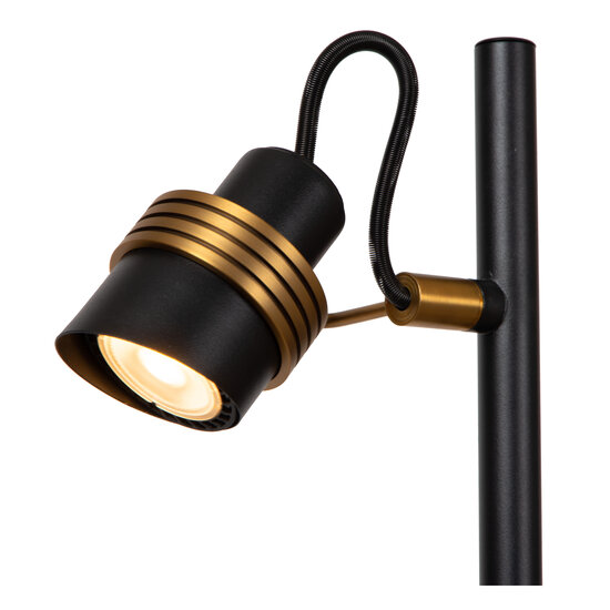 Lampe de table Alberto 2xGU10 noire