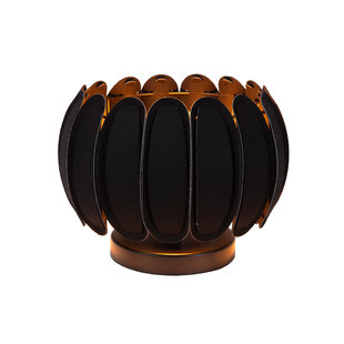 Annabella lámpara de mesa diámetro 30 cm 1xE27 negro