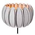 Annabella graue Stehleuchte Durchmesser 40 cm 1xE27