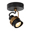 Alberto black ceiling spotlight 1xGU10