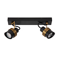 Spot de plafond Alberto 2xGU10 noir