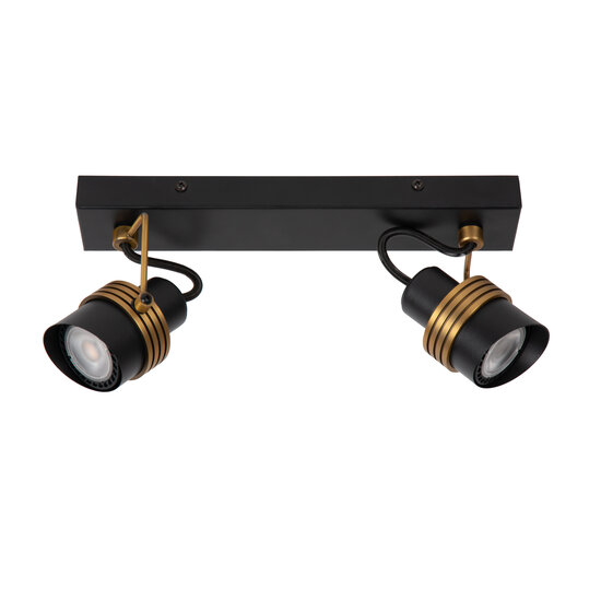 Spot de plafond Alberto 2xGU10 noir