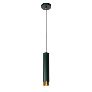 Lámpara colgante Filou verde diámetro 5,9 cm 1xGU10