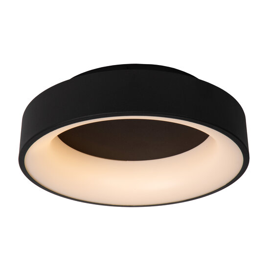 Myra plafondlamp diameter 38 cm LED dimbaar 1x22W 2700K zwart