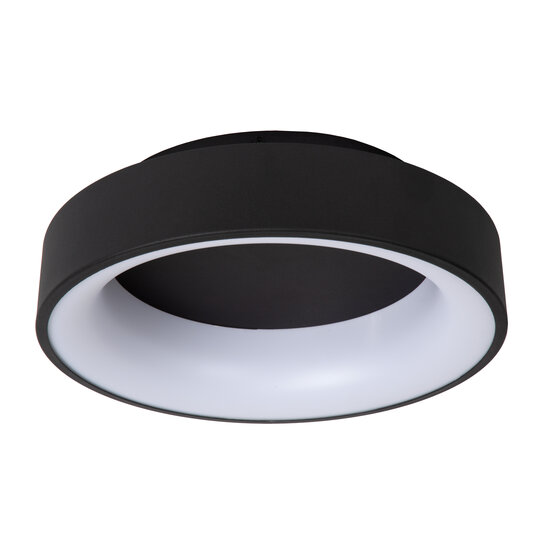 Myra Deckenleuchte Durchmesser 38 cm LED dimmbar 1x22W 2700K schwarz