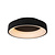 Myra 33W black ceiling lamp diameter 45 cm LED dimmable 2700K