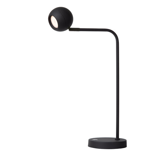 Conny black rechargeable table lamp battery/battery LED dimmable 1x3W 2700K 3 StepDim