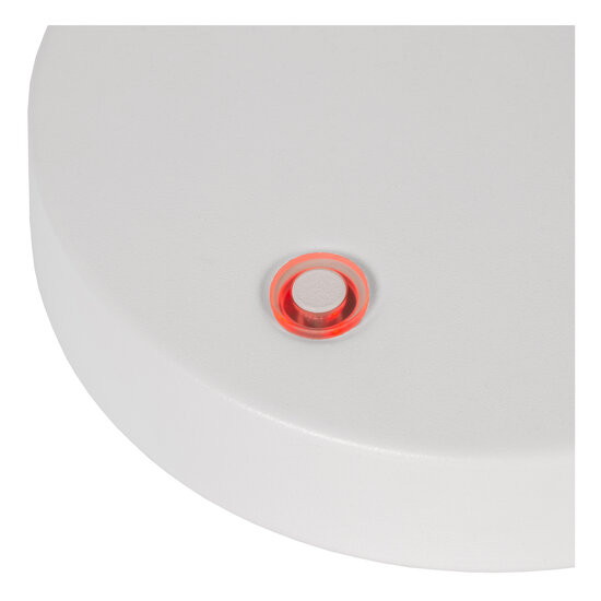 Conny Lámpara de mesa recargable blanca pila/batería LED regulable 1x3W 2700K 3 StepDim