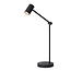 Pitki Lámpara de mesa recargable negra pila/batería LED regulable 1x3W 2700K 3 StepDim