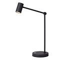Pitki lampe de table rechargeable noire batterie/batterie LED dimmable 1x3W 2700K 3 StepDim
