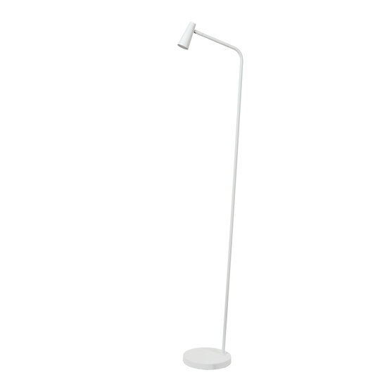 Lampadaire rechargeable blanc dimmable Starlink batterie 1x3W 2700K 3 StepDim