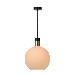 Alana 28 cm diameter hanging lamp 1xE27 opal