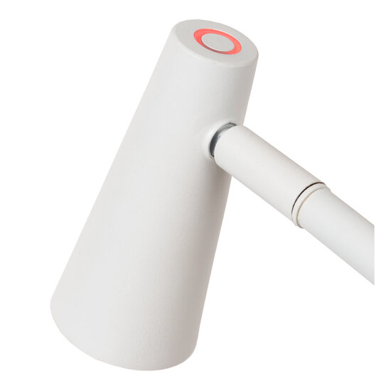 Lampadaire rechargeable blanc dimmable Starlink batterie 1x3W 2700K 3 StepDim
