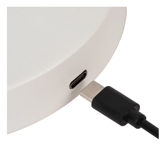 Lampadaire rechargeable blanc dimmable Starlink batterie 1x3W 2700K 3 StepDim