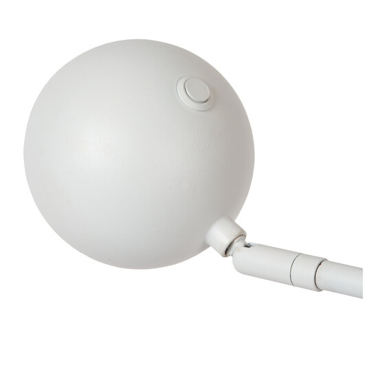 Conny witte vloerlamp oplaadbaar accu/batterij LED dimbaar 1x3W 2700K 3 StepDim
