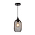 Messi small hanging lamp diameter 15 cm 1xE27 black