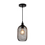 Messi small hanging lamp diameter 15 cm 1xE27 black