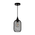 Messi kleine Pendelleuchte, Durchmesser 15 cm, 1xE27, schwarz