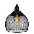 Messi medium hanglamp diameter 22 cm 1xE27 zwart