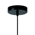 Lampe à suspension Messi maxi diamètre 28 cm 1xE27 noir