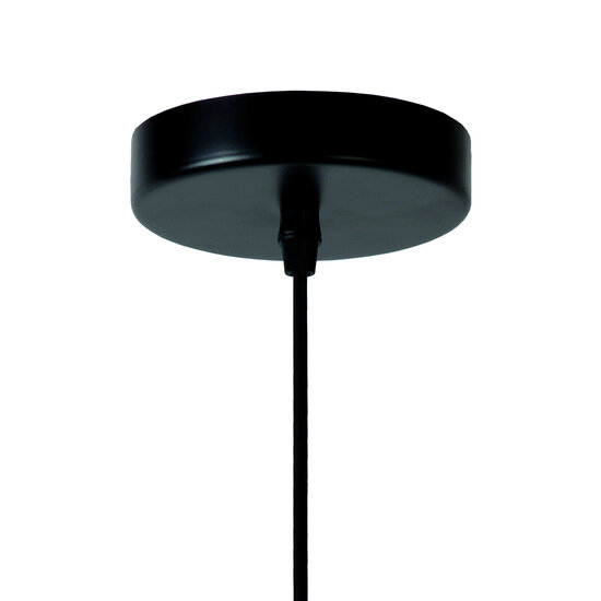 Messi maxi hanging lamp diameter 28 cm 1xE27 black