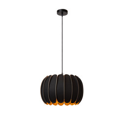 Lampe à suspension Annabello diamètre 30 cm 1xE27 noir