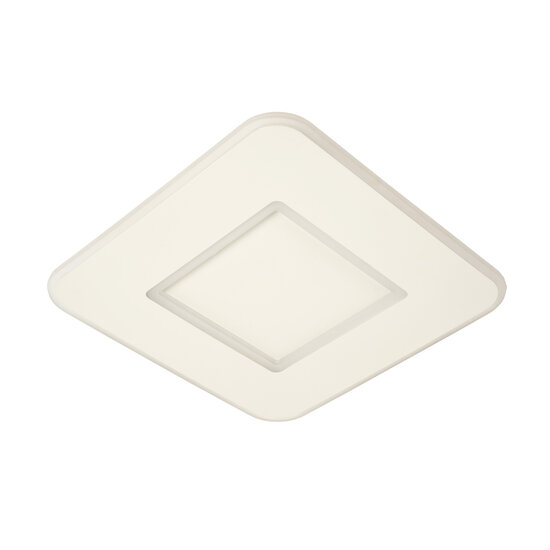 Alex witte plafondlamp LED dimbaar 1x24W 2700K 3 StepDim wit