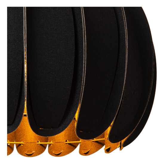 Annabello Hängelampe Durchmesser 30 cm 1xE27 schwarz