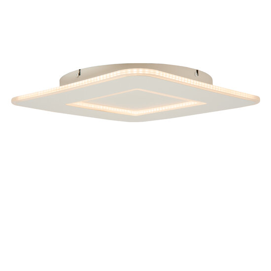 Alex witte plafondlamp LED dimbaar 1x24W 2700K 3 StepDim wit