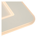 Alex witte plafondlamp LED dimbaar 1x24W 2700K 3 StepDim wit