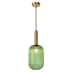 Moema small green hanging lamp diameter 20 cm 1xE27 green