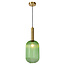 Moema kleine groene hanglamp diameter 20 cm 1xE27 groen