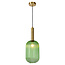 Moema small green hanging lamp diameter 20 cm 1xE27 green