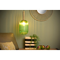Moema petite suspension verte diamètre 20 cm 1xE27 vert