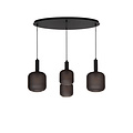 Elly hanging lamp 4xE27 black