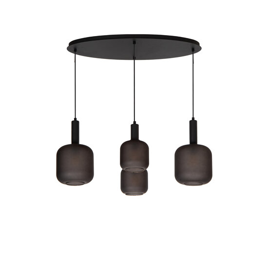 Elly hanging lamp 4xE27 black