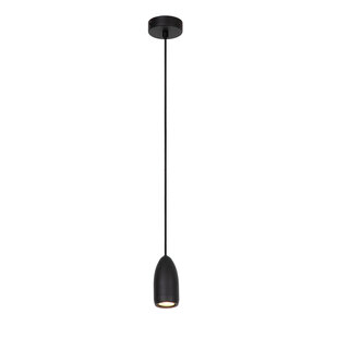 Vera black small hanging lamp diameter 10 cm 1xGU10