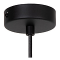 Vera zwarte kleine hanglamp diameter 10 cm 1xGU10