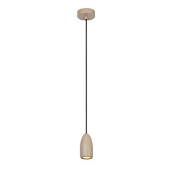 Lampe à suspension Vera taupe diamètre 10 cm 1xGU10