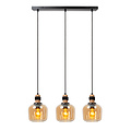 Esprit amber pendant lamp 3xE27