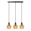 Esprit amber hanging lamp 3xE27