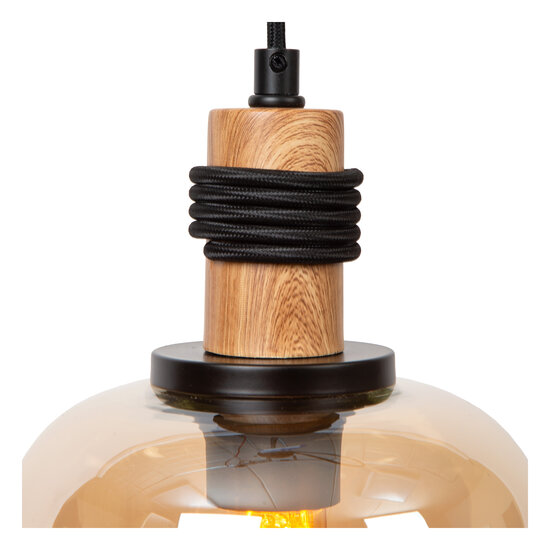Esprit amber hanglamp 3xE27