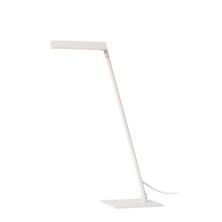 Alfa lámpara de mesa blanca LED regulable 1x3W 2700K blanco