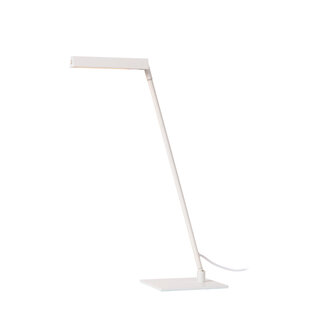 Alfa lámpara de mesa blanca LED regulable 1x3W 2700K blanco