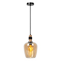 Esprit elegante lámpara colgante diámetro 22 cm 1xE27 ámbar