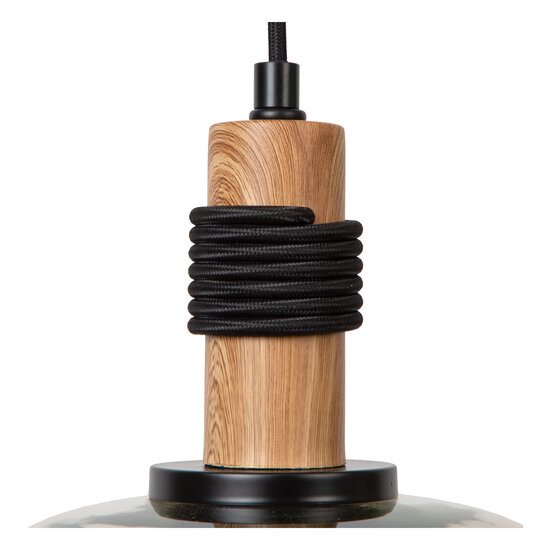 Esprit elegante lámpara colgante diámetro 22 cm 1xE27 ámbar