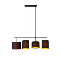 Montana hanging lamp 4xE27 black