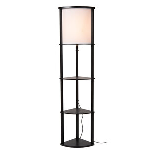 Tower floor lamp 1xE27 black